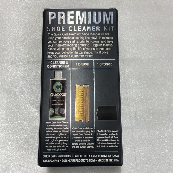 Premium Quick Care Shoe Cleaner Kit New! - Picture 2 of 5